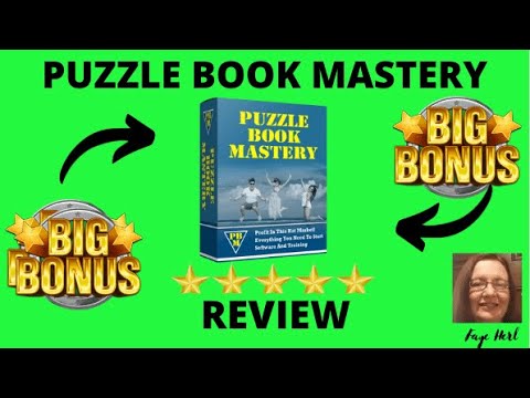 PUZZLE BOOK MASTERY REVIEW 🛑 STOP 🛑 DONT FORGET  PUZZLE BOOK MASTERY  AND MY BEST 🔥CUSTOM 🔥BONUSES!!