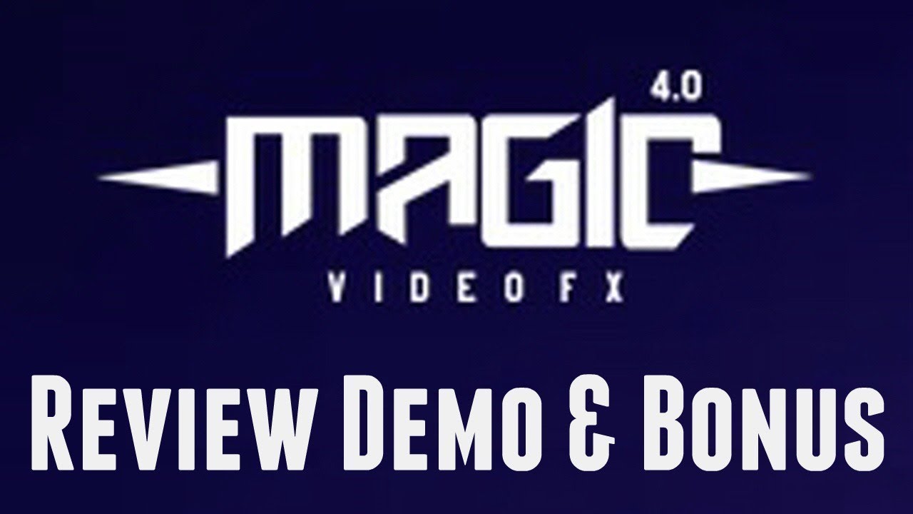 Magic Video FX 4.0 Review Demo Bonus - Super Cool PowerPoint Video Effects Template