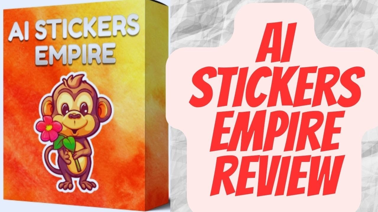 AI STICKERS EMPIRE REVIEW| AI Stickers Empire Demo| How To Create  & Sell PRO Stickers With AI Tools