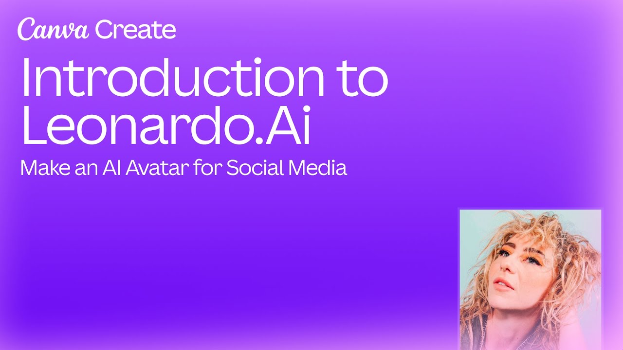 Intro to Leonardo.Ai: Make an AI Avatar for Social Media