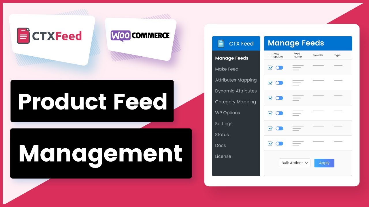 How to Manage Feeds | CTX Feed | WooCommerce Product Feed Generator - WebAppick