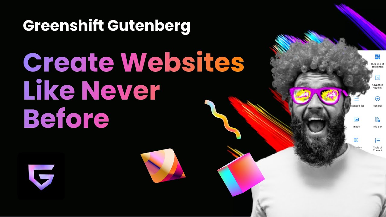 Unique features for your site with Greenshift WordPress plugin