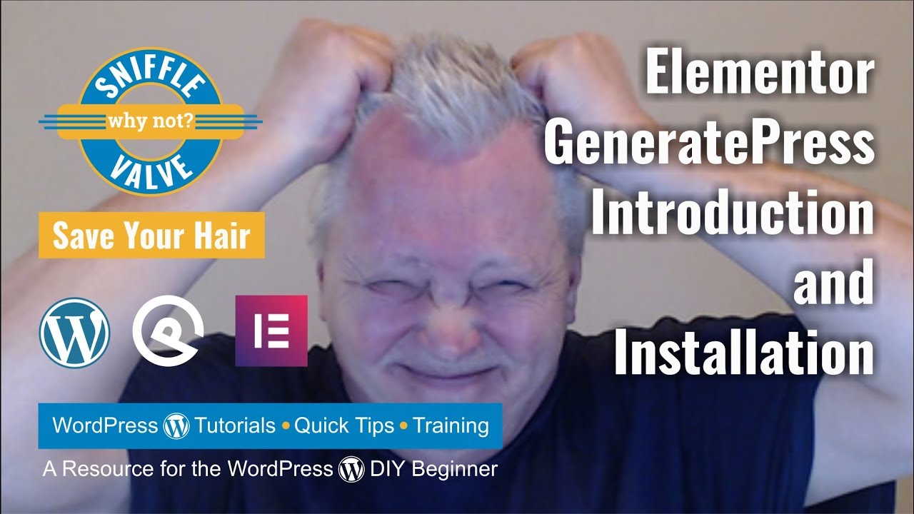 GeneratePress theme and Elementor page builder