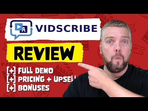 VidScribe AI Review + FULL Demo & Bonuses [Proof]