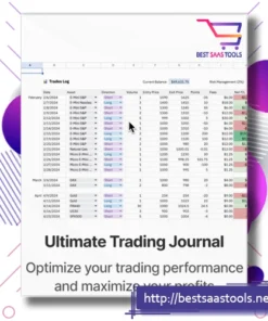 Ultimate Trading Journal Spreadsheet